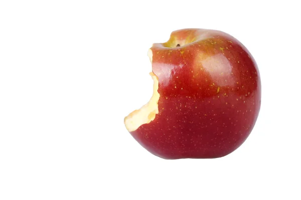 Pokousaný apple — Stock fotografie