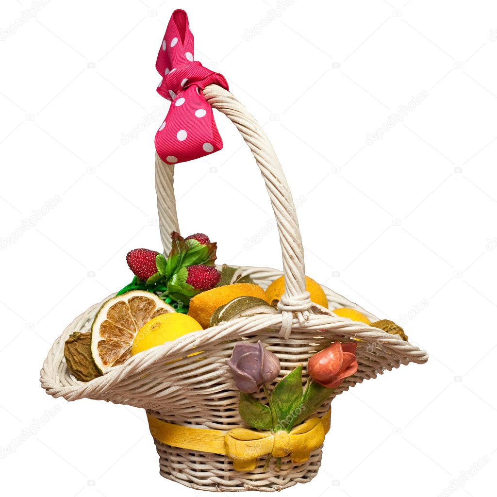 Basket of Dried Fruit