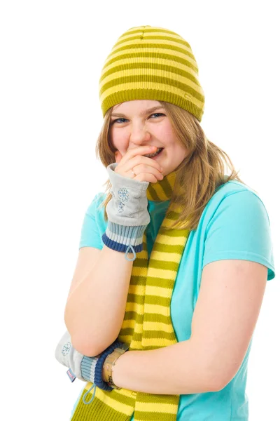 The young attractive girl — Stock Photo, Image