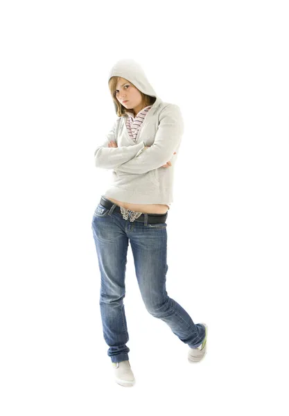 The young hip-hop girl — Stock Photo, Image