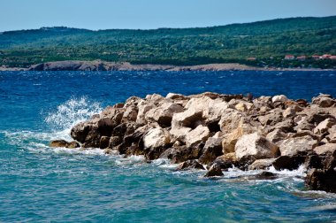 dalgalar deniz sıçrama