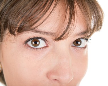 Womans eyes clipart