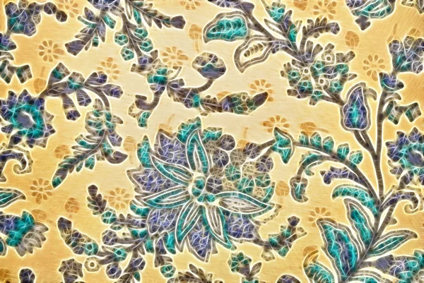 Decorative pattern in Indian style — Stock Photo, Image
