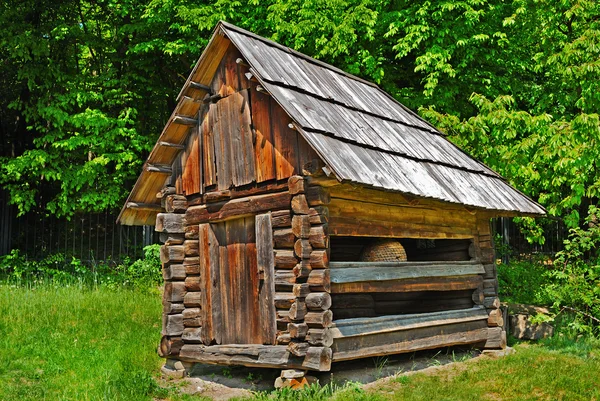 Cabana de camponês pobre — Fotografia de Stock