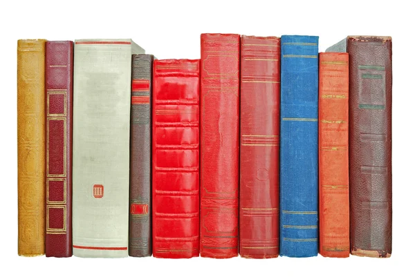 Куча старых книг — стоковое фото