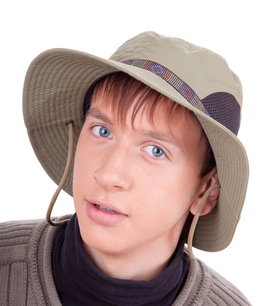Portrait of a young tourist — Stock Photo, Image