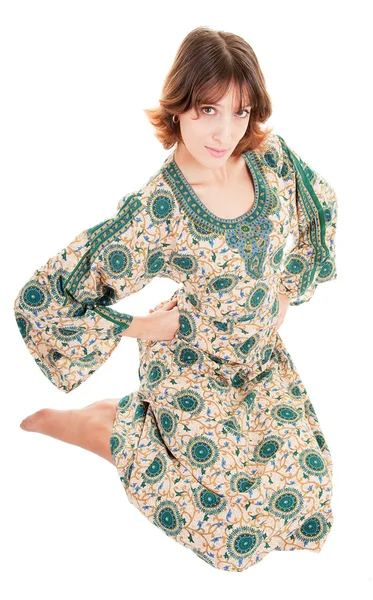 Junges Mädchen in orientalischem Kleid — Stockfoto