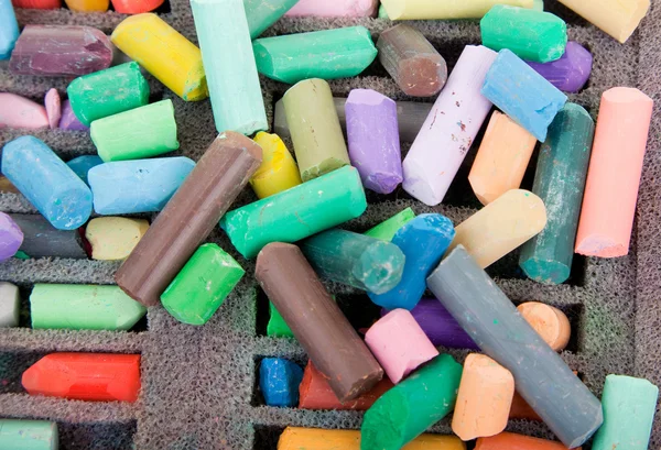 Background of crayons — Stock Photo, Image