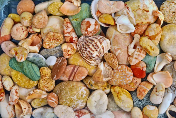 Beautiful pebble are a background — Stock Photo, Image