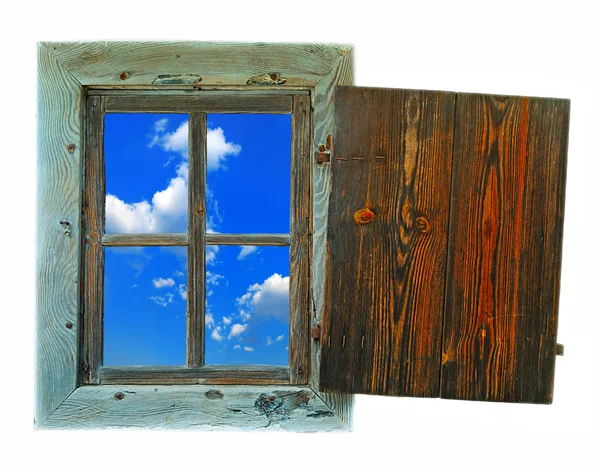 Window with a sky view — Stock Photo, Image
