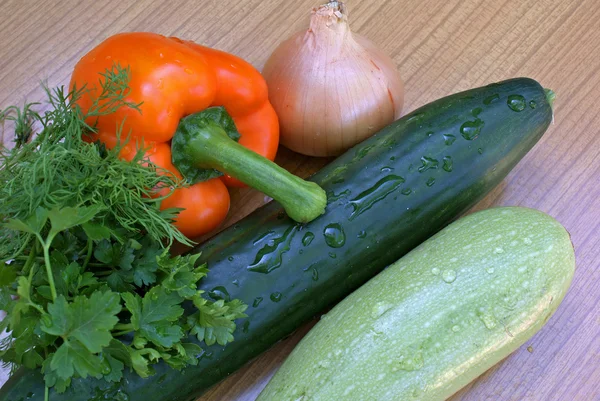 Прийнятним овочі — стокове фото