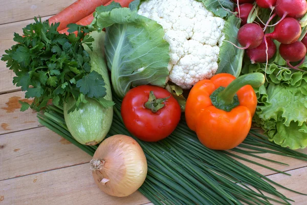 Апетитні овочів — стокове фото