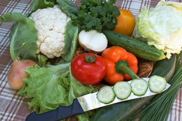 Апетитні овочів — стокове фото