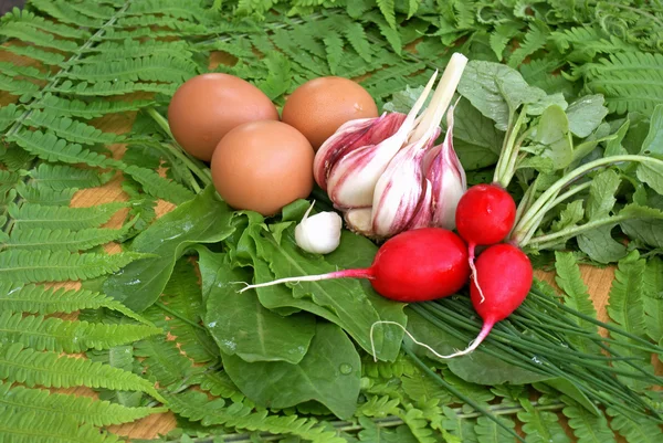 Калорийные овощи — стоковое фото