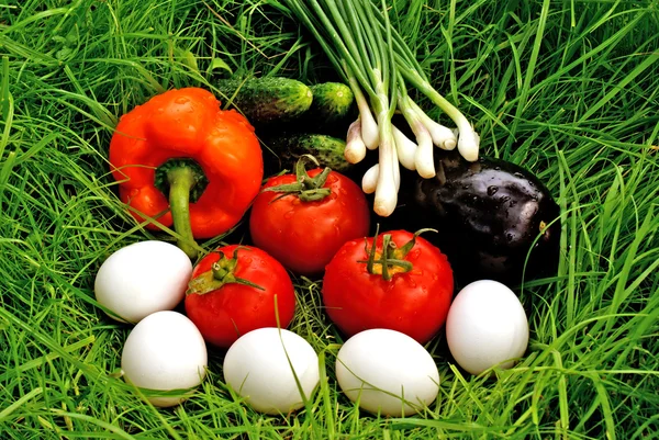 Appetitoso spuntino di verdure leggere — Foto Stock