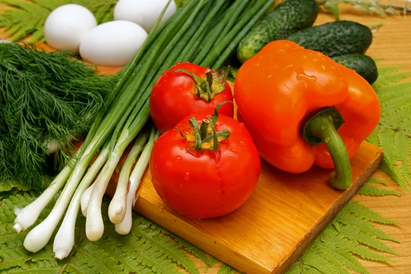 Étvágygerjesztő könnyű zöldség snack — Stock Fotó