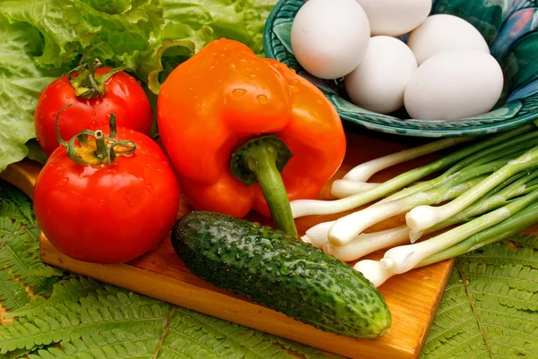 Apetyczny warzywa lekkie przekąski — Zdjęcie stockowe