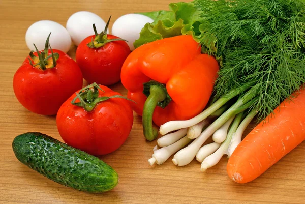 Appetitoso spuntino di verdure leggere — Foto Stock