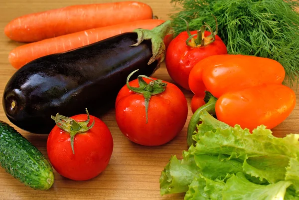 Appetizing light vegetables snack — Stock Photo, Image
