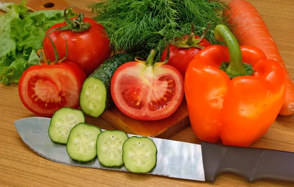 Collation appétissante de légumes légers — Photo