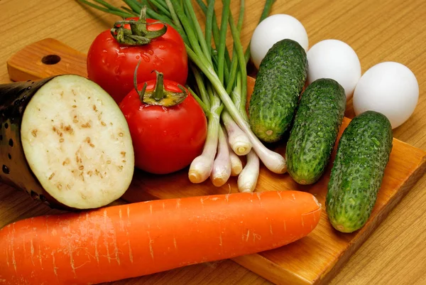 食欲をそそる光野菜スナック — ストック写真
