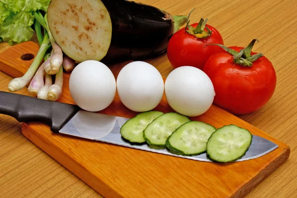 Апетитна закуска з легких овочів — стокове фото