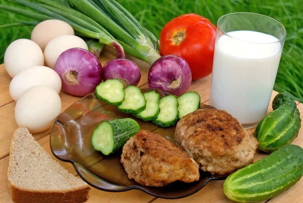 Caloric food — Stock Photo, Image