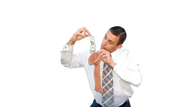 Hoarding money — Stock Photo, Image