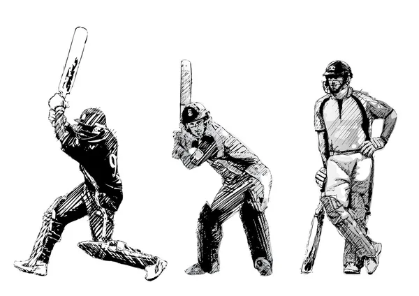Крикет тріо — стоковий вектор