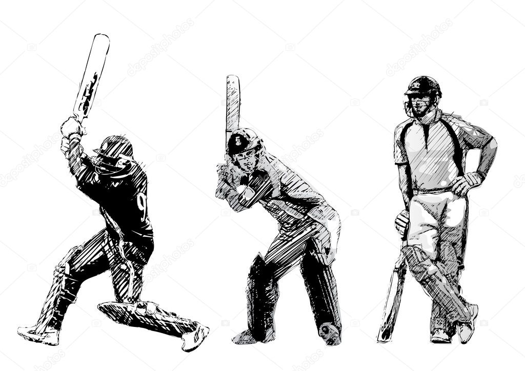Cricket trio
