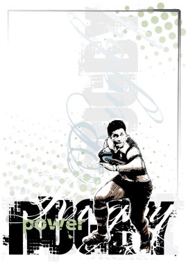 Rugby background clipart