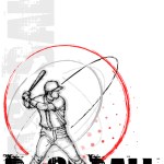 huelga de béisbol — Vector de stock © giulianocoman #40127519