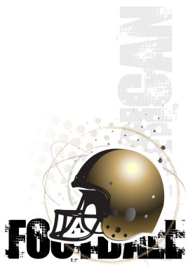 American football background clipart