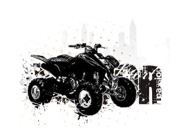 Motor sport 3 clipart