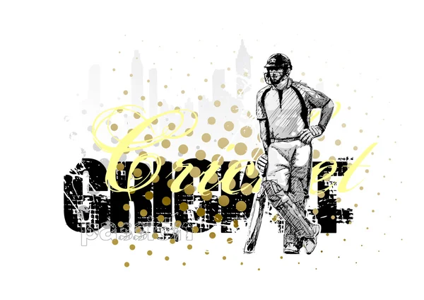 Cricket 2 — Stockvektor