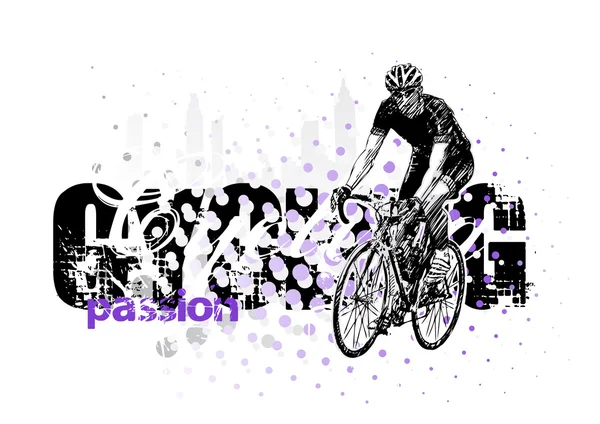 Cyclisme — Image vectorielle
