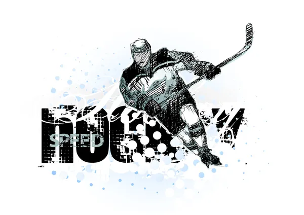 Lední hokej 2 — Stockový vektor