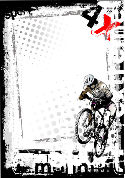 Dirty bike background