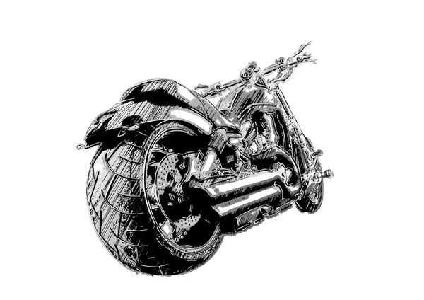 Motosiklet — Stok Vektör