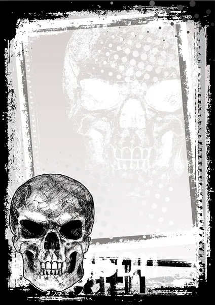 Φόντο αφίσα του θανάτου — Διανυσματικό Αρχείο