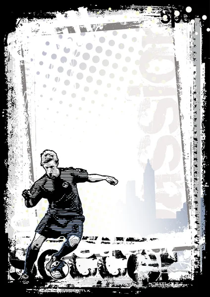 Soccer Contexte — Image vectorielle