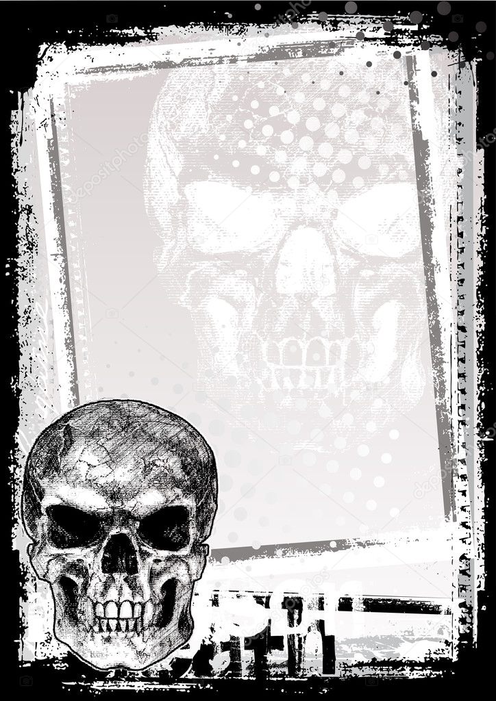 Death poster background