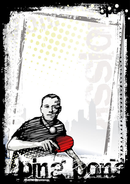 Ping pong poster background 1