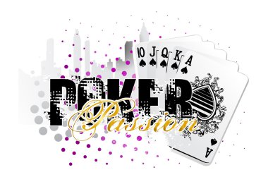 Poker background clipart