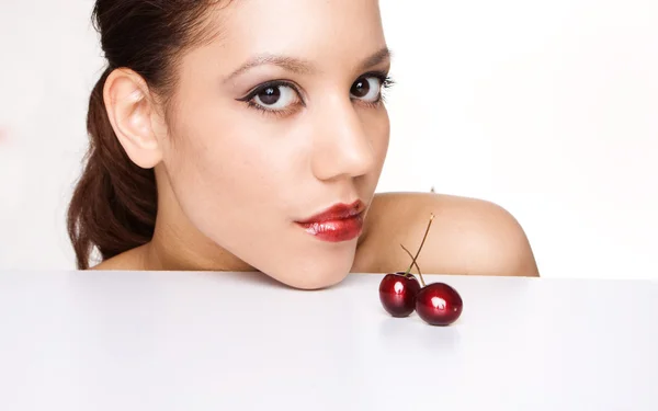 Sexy cherries — Stock Photo, Image