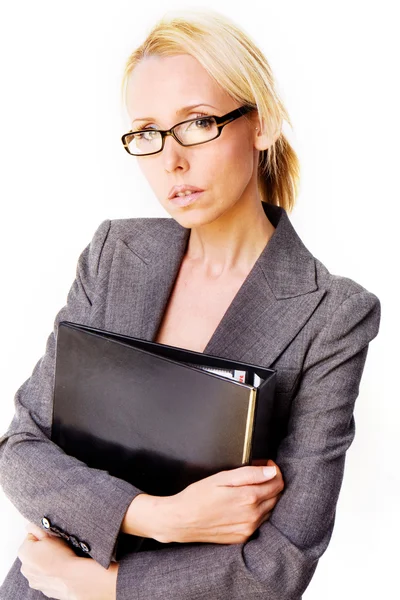 Business blonde woman Stock Picture