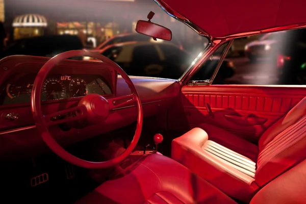 Luxus autó belső럭셔리 자동차 인테리어 — 스톡 사진