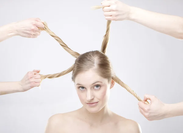 Saç stilleri — Stok fotoğraf