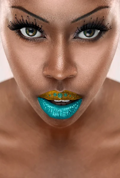 Krásná africká žena — Stock fotografie