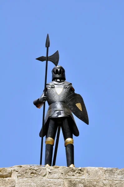 Knight armor, Rhodes. — Stock Photo, Image